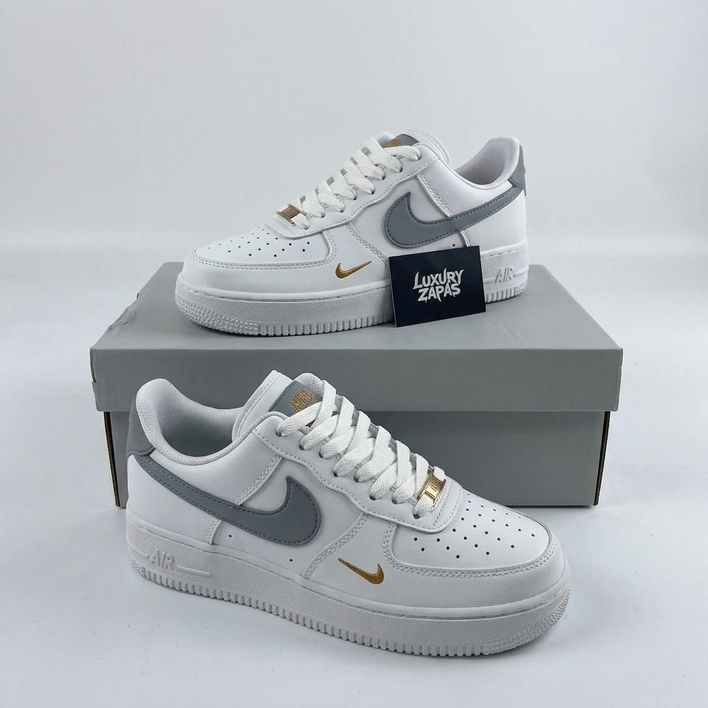 AF1 07 - WHITE GREY