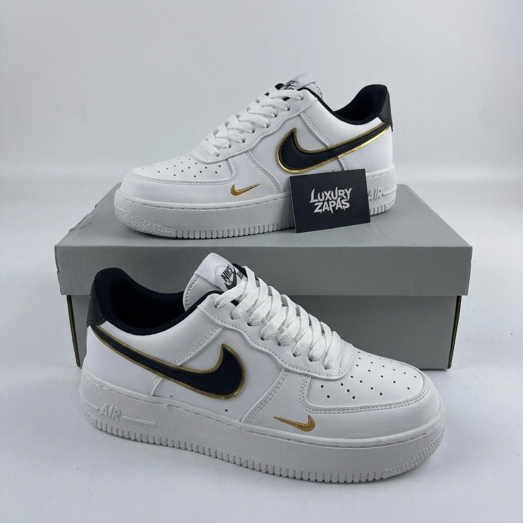 AF1 07 - WHITE BLACK