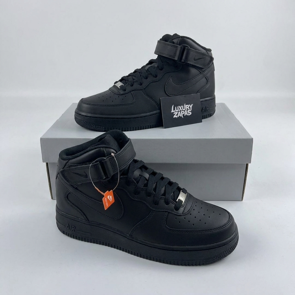 AF1 MID - BLACK